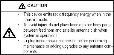 INSTALLATION HARDWARE Please refer to the Hardware Installation instruction booklet for how to physically install the satellite dish to the vehicle inside the Ground Control CD-ROM in the MANUALS