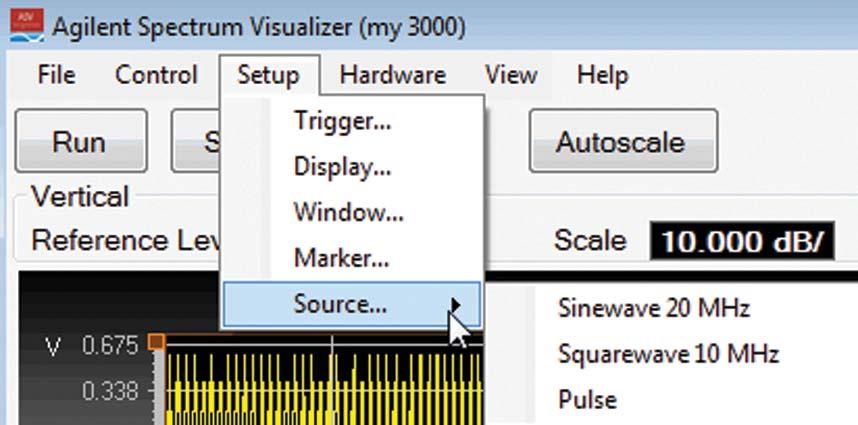Getting Started with Pre-Configured Source Waveforms Getting started with the ASV software is convenient and easy using the builtin WaveGen feature on the InfiniiVision 2000 and 3000 X-Series