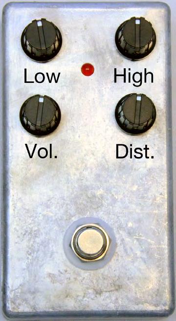 Operating Overview Low: This controls the low frequencies. High: This controls the high frequencies. Vol: This controls the overall output volume Dist.