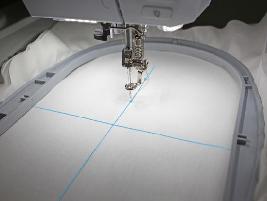 RESIZING BETWEEN TWO POINTS BERNINA 880 PLUS, 790 PLUS, 700, 590, 500 Only Pinpoint Placement also has a feature that allows you to resize a design between two marked points on a fabric.