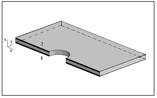 remote longitudinal tensile stress of 192 MPa. Fig.14 Typical nominating for selected paths on the main plate. Path1 Fig.