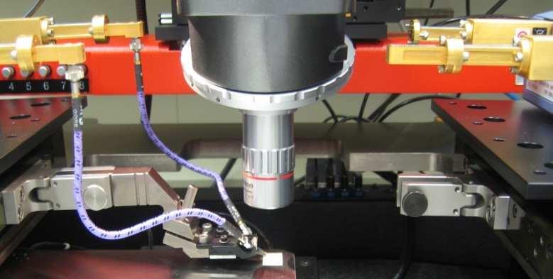 Power Calibration in Reference Plane on the Wafer 1st Step: UOSM calibration to characterize the