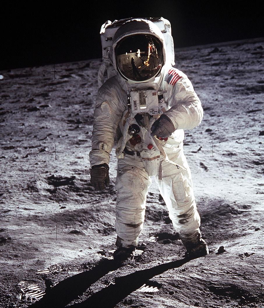 Six years later, on 20 July 1969, his dream came true as the world watched NASA s greatest achievement: putting human beings on the moon. The Apollo 11 mission lifted off from Earth on 16 July.
