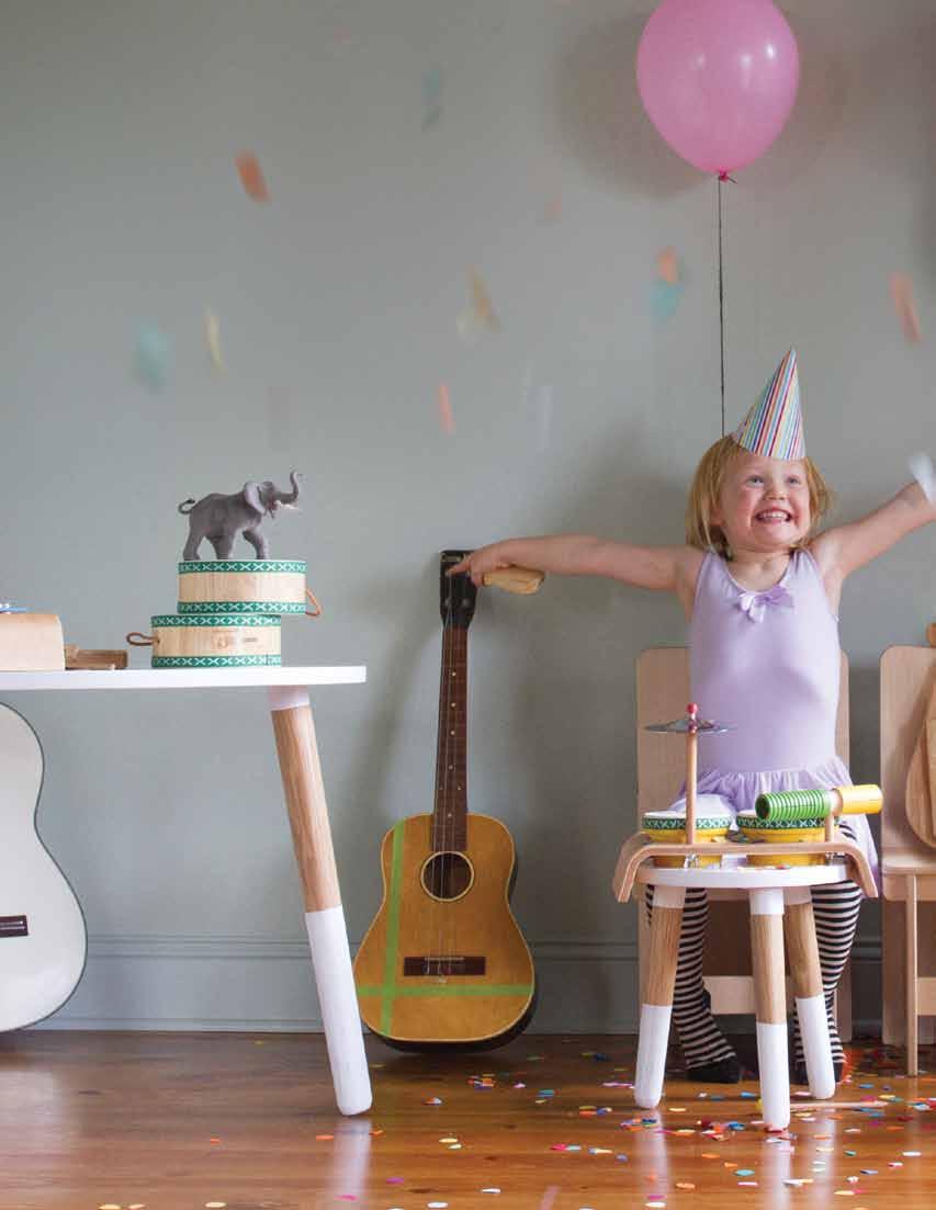 Every child is born with an innate musical sense. Just give them the tools to let it out. Scientific studies show that music is not only fun but beneficial for cognitive development.