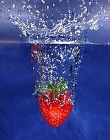 OP says; Have some fun with your camera! Capture fruit splashing into water. There are certain types of photographs that tend to make viewers shriek Oh that s cool!