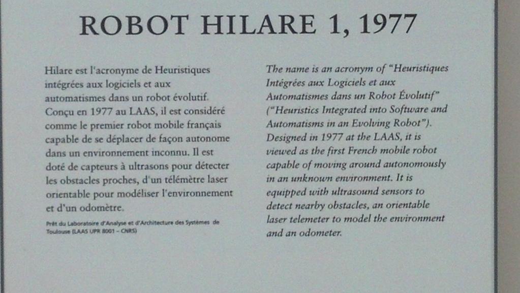 Hilare is now exhibited in