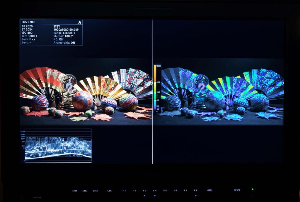 HDR Monitoring With False Color Metering and