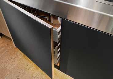 Aluminum Frame Cabinet Doors N S B 2 1/8 (54mm) W ORB C AF010 13/16 (20.5mm) Design Guidelines: - Maximum width & height = 96 (2438.