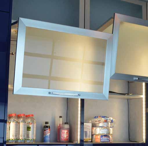 Aluminum Frame Cabinet Doors The AVENTOS program by Element Designs offers a complete cabinet door and functional hardware solution for your casework applications.