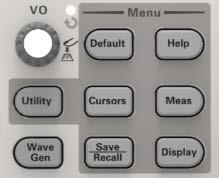 2.5 Horizontal Controls Use the horizontal controls to change the horizontal scale and position of waveforms.