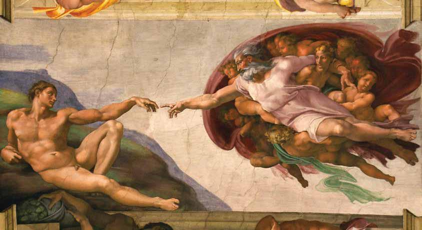 The Creation of Adam BY MICHELANGELO BUONARROTI (C. 1511) Michelangelo Buonarroti, The Creation of Adam. Circa 1511.