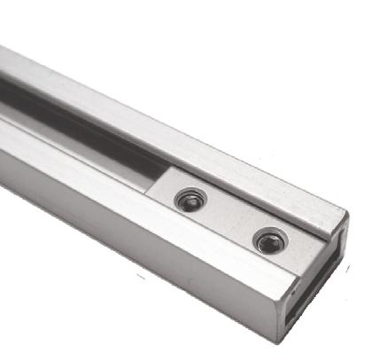 LK-20 POM sliding profiles ST-20 Stoppers LK-20/11 A Width: 18 mm Weight: 0,180 kg / m M6 nut or M6 screw head can be installed in the