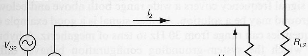 Common Impedance Coupling I2 V V Z I I L1 = S1 ( ) G 1+ 2 IZ 1 G : intracircuit noise voltage IZ 2 G : intercircuit noise voltage I