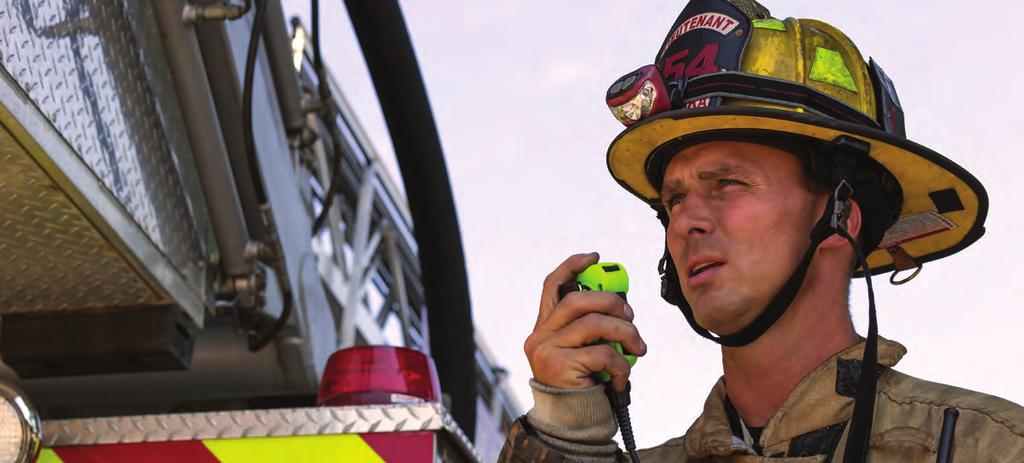 ADVANCED SOFTWARE FEATURES DIGITAL TONE SIGNALING Instantly alerts large groups of on-duty and off-duty responders over their APX radio to reduce response time.