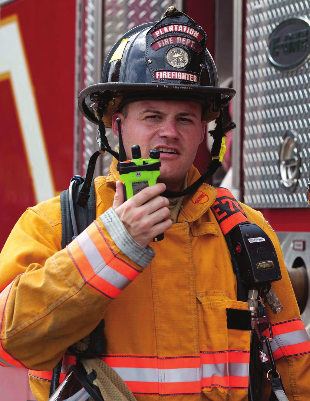 THE MOST COMPLETE LINEUP OF TWO-WAY RADIOS DESIGNED TO KEEP YOU SAFE Agencies expect their investment to deliver maximum