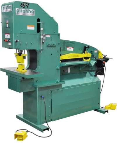 1 3 4 2 5 6 STANDARD FEATURES 1. Mechanical Stripper Attachment- keeps material flat through the punching process, eliminating distortion.