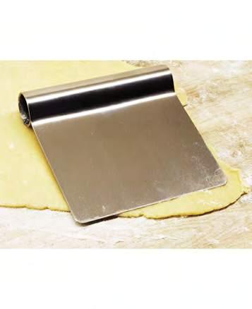 11N Dough straight scraper, supple steel 11 8,8 2,5 0,3 0,09 12 3302.