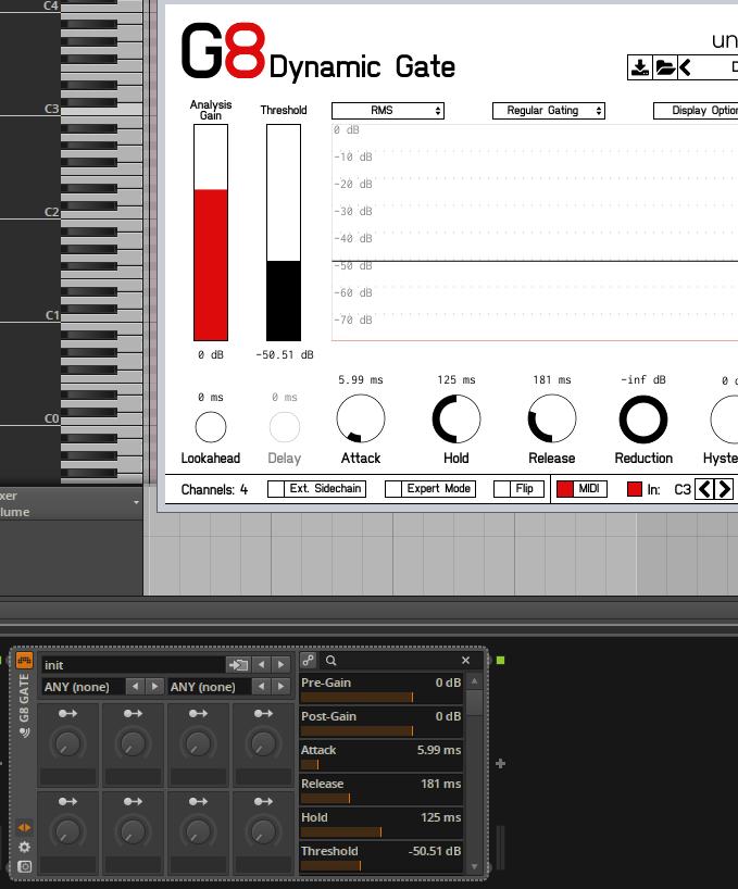 6.2 Bitwig Studio MIDI In Create an instrument track.