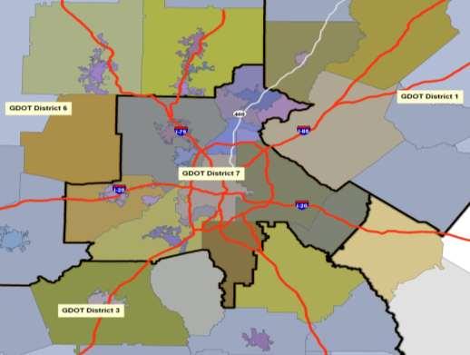Atlanta Region s Signal Operators In most major metropolitan areas: State DOT manages the
