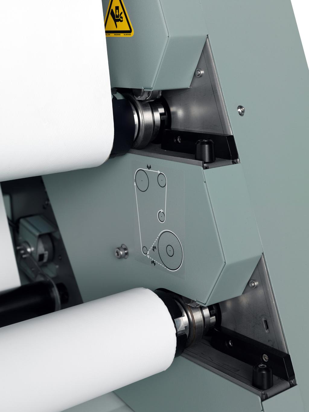Patented and unique to Océ Arizona printers, this technology results in the highest quality roll media printing yet seen in a UV curable inkjet system.