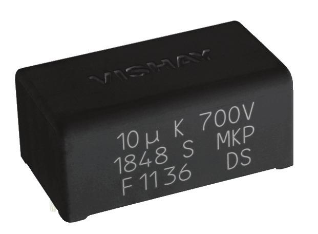 Passive Components MKP1848S Film Capacitors Film capacitors with slim design.