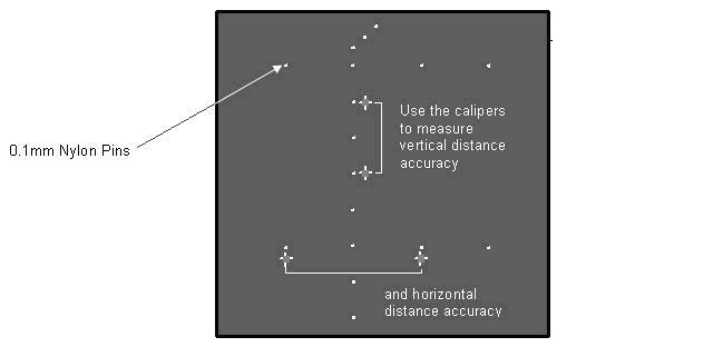 4. Move the transducer across the scanning surface while observing the locations of the targets.