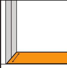 Determine the depth of your window: Measure the depth between the two stops that extend in front of the window frame.