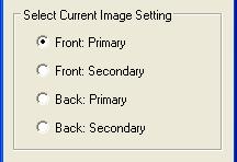 5. Select under Select Current face the side of your choice and perform then for each scan settings on the main