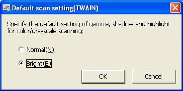 HINT When using applications other than ScandAll PRO, you can also increase the default brightness of the TWAIN driver.
