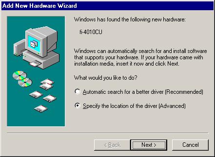 Turn on your PC and Log on to Windows. When using Windows 2000 or Windows XP, log on as an administrator.