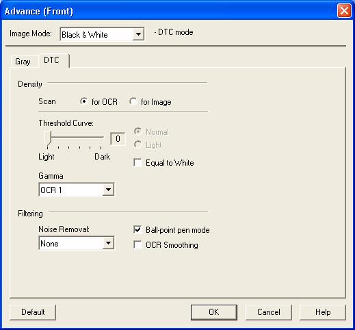 4.8.3 DTC This option is valid only when "DTC Variance" is set.