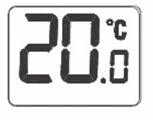 VIZUALIZAREA TEMPERATURII DE LUCRU YPuteţi vizualiza temperatura punctului setat în orice moment prin apăsarea tastelot SUS sau tasta JOS.