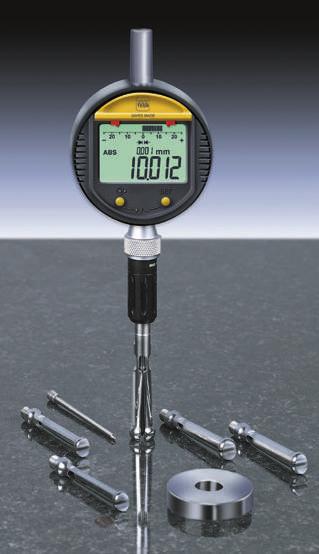 TESA YA Bore Gauges TESA YA Complete Instrument SETS Specially designed for small bores from 0,47 up to 12,20 - Checking of dimension and bore form errors through 2-point measuring - Offers an