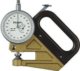 Thickness GaugES Designed for the direct measurement of thickness of all types of materials: plastics,
