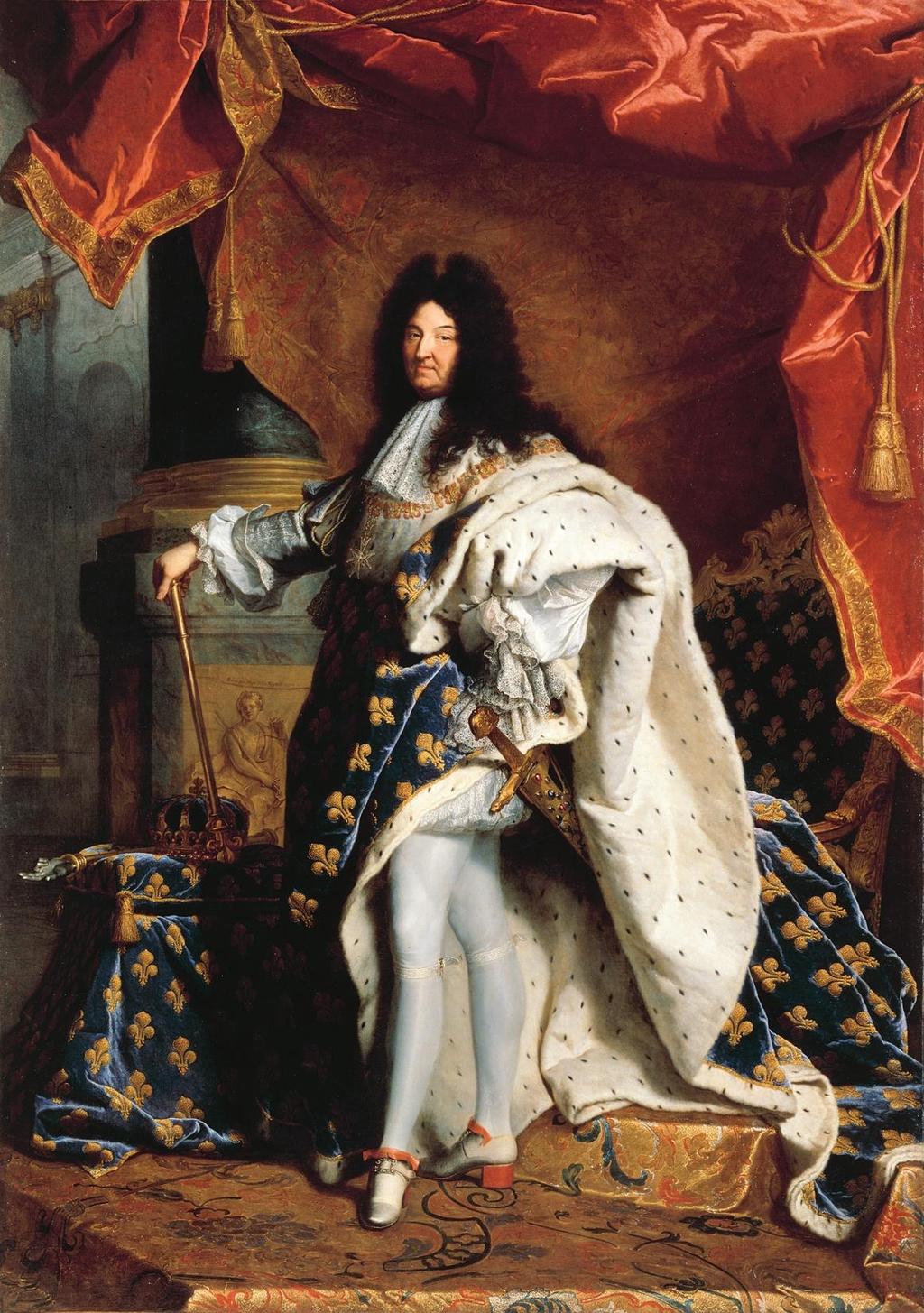 HYACINTHE RIGAUD, Louis XIV, 1701.