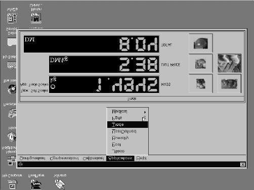 Figure 2. The outlook of PC monitor screen with the main menu and realization of the SoftScale virtual electronic scale as trade scales. Figure 3.