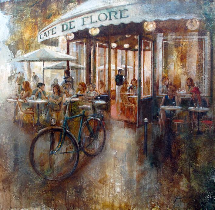 Cafe de flore / 100 x 100
