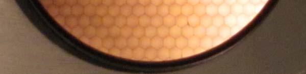 a 20 µm pore borosilicate micro