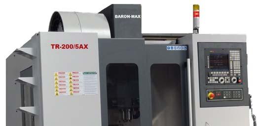 Continuous 5 Axis machining Increased flexibility of 5 Axis machining provides additional new