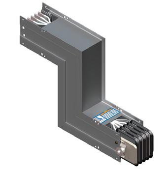 TRUKIG ELEMETS DOUBLE FLAT ELBOW Technical data see pg. 51 This element enables the busbar trunking system to achieve all possible layouts.