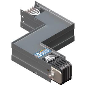TRUKIG ELEMETS DOUBLE DIHEDRAL ELBOW Technical data see pg. 51 This element enables the busbar trunking system to achieve all possible layouts.