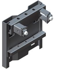 SUSPESIO UITS VERTICAL BRACKETS ISTALLATIO SCHEME The fixing unit with springs is used to suspend the busbar (it Is the device that supports the busbar) while the alignment unit is used to maintain