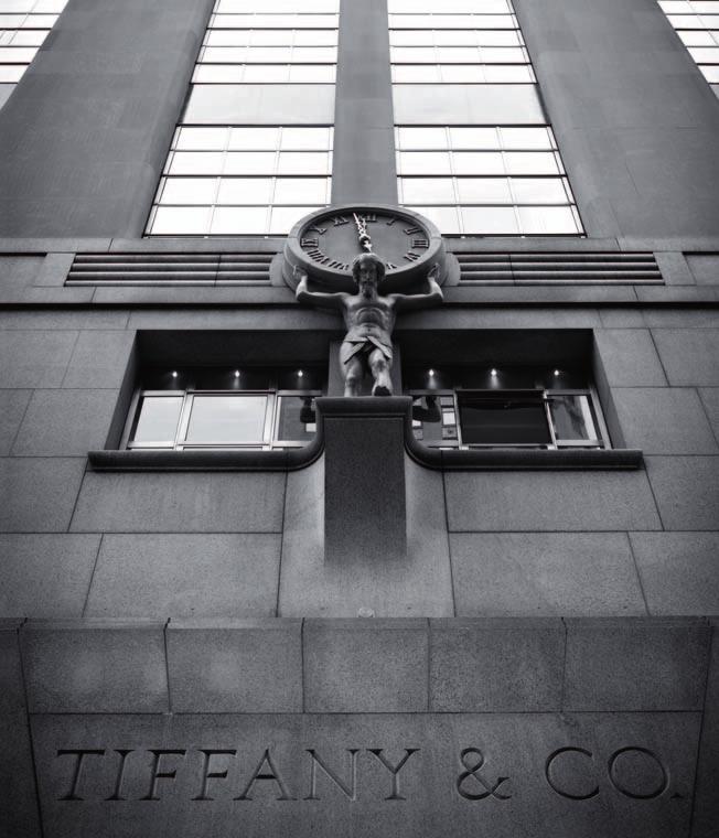 Atlas 3-Hand 37.5 mm The Atlas 3-Hand is inspired by the Atlas clock on the façade of the Tiffany & Co. store on Fifth Avenue.