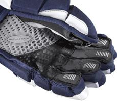 Removing the excess material between glove and stick allows the glove to perform like a true extension