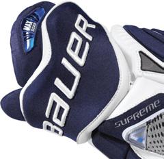ANATOMICAL FIT Engineered from the inside out, the SUPREME ONE95 fits precisely to the player s hand,