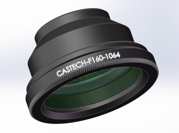 F-Theta Scan Lenses-1064nm Features: High efficiency AR coatings High damage threshold Low F-Theta distortion Customized design available Applications: Laser marking Laser cutting Specifications: