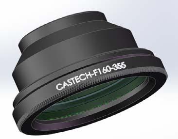 F-Theta Scan Lenses-355nm Features: High efficiency AR coatings High damage threshold Low F-Theta distortion Customized design available Applications: Laser marking Laser cutting Specifications: