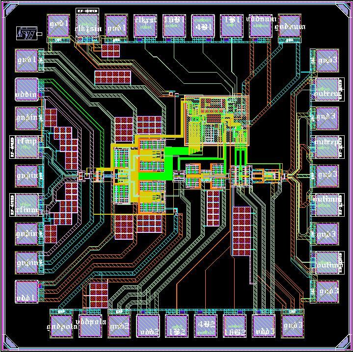 A Sampled Analog Signal Processor Design of a 64-sample SASP 1200µm Technology: 65nm CMOS STMicrolectronics Die Area: 1.