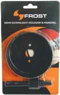 & Mandrel Set Holesaws: 32, 38, 44 & 54mm Holesaw Set 19, 22, 29, 32, 36, 44, 51 &