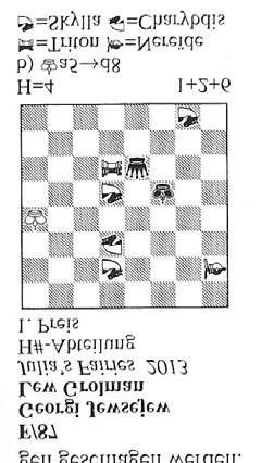 NEUTRAL PAWN. Figure 29. Excerpt from issue no. 208 of Feenschach, showing neutral rotated symbols. Figure 30.